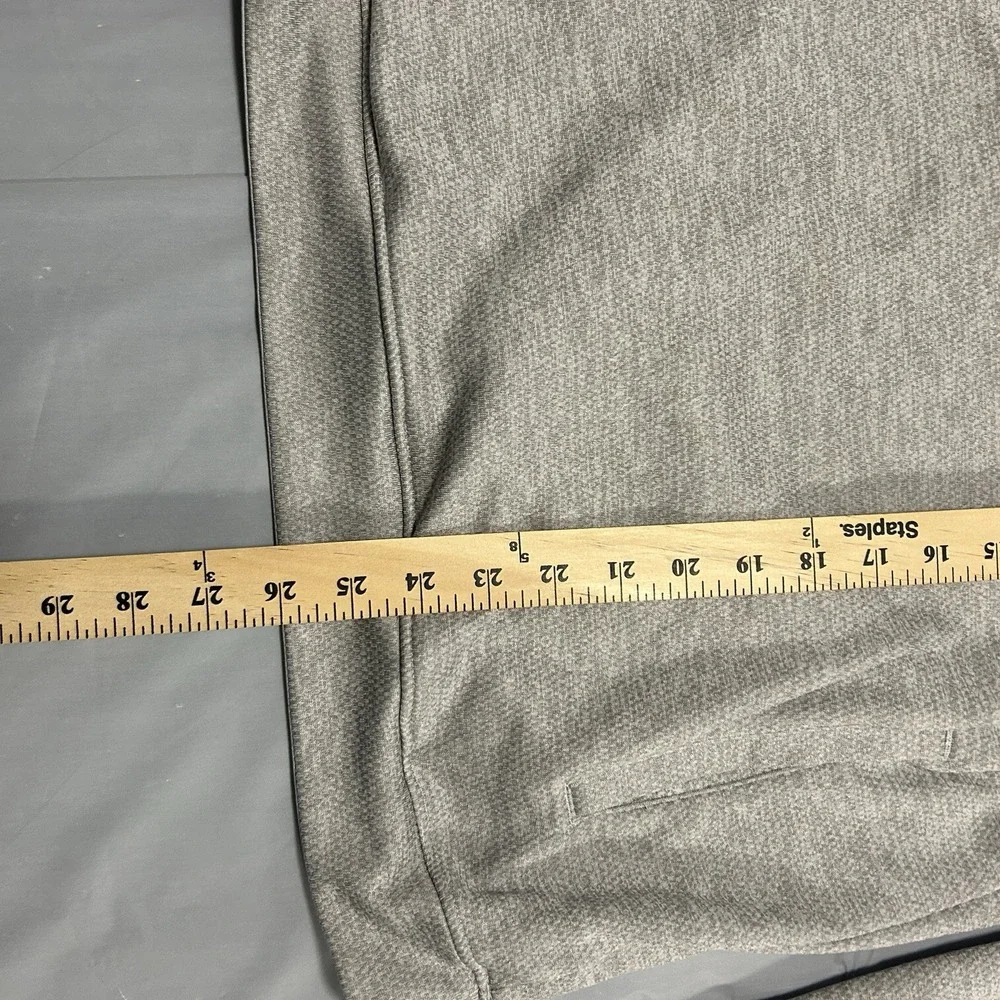 Adidas Quarter Zip Pullover Men's XL Gray Golf
